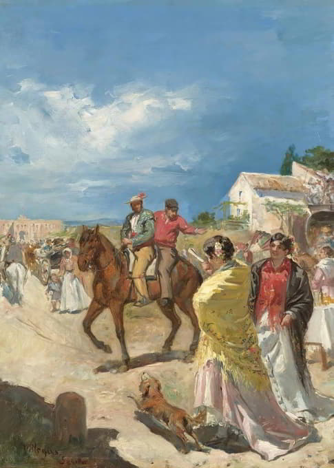José Villegas Cordero - La Romería (The Procession)