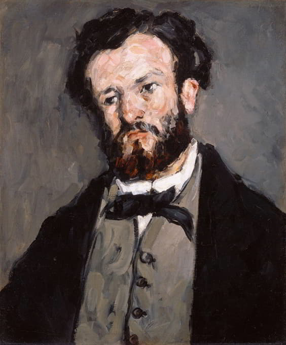 Paul Cézanne - Portrait of Anthony Valabrègue