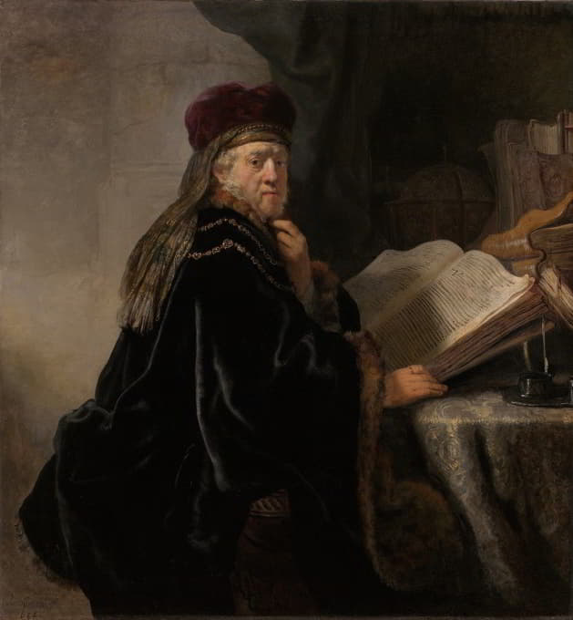 Rembrandt van Rijn - Scholar at his Study
