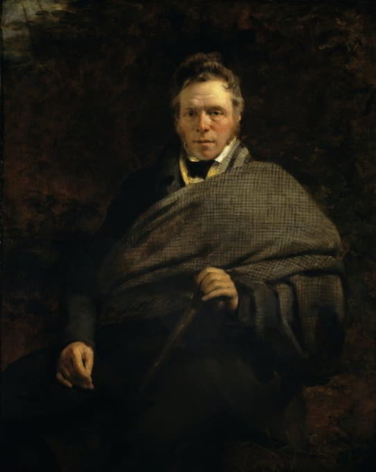 John Watson Gordon - James Hogg, 1770 – 1835. Poet; ‘The Ettrick Shepherd’