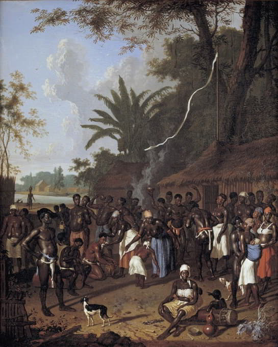 Dirk Valkenburg - Ritual Slave Party on a Sugar Plantation in Surinam