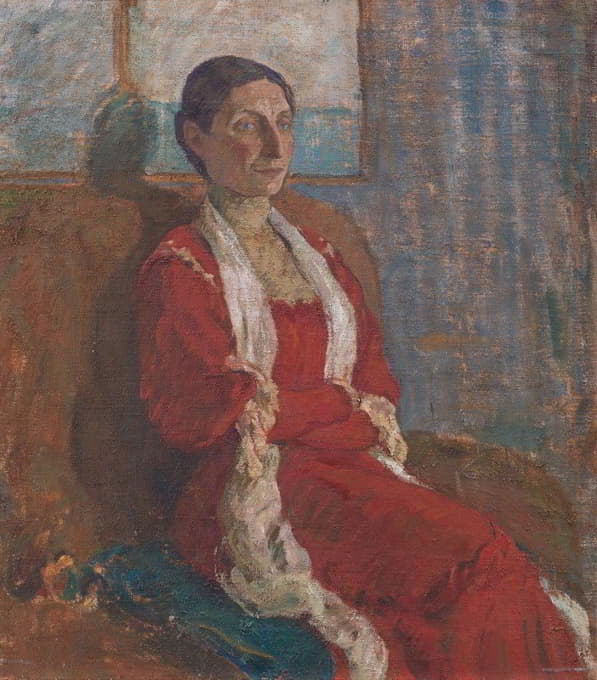 伯莎·布兰斯特鲁普夫人的肖像