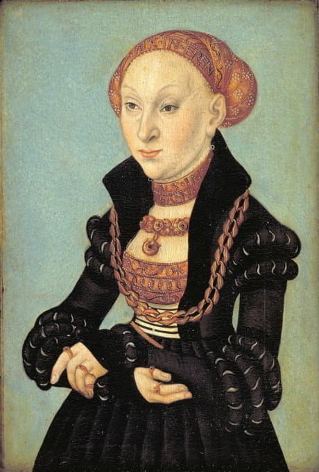 萨克森州女电工西比尔肖像（1510-1569）