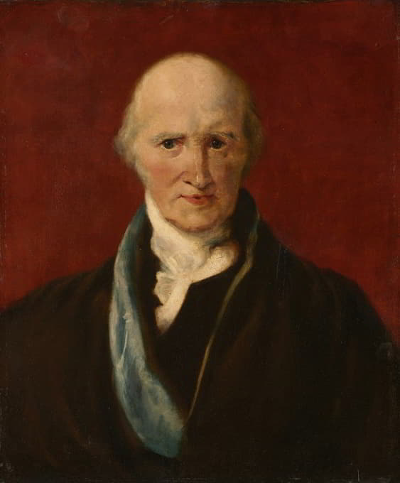 Sir Thomas Lawrence - Portrait of Benjamin West