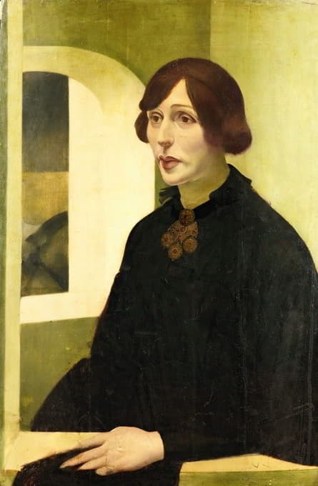 Alexander Evgenievich Yakovlev - Portrait Of Irene Von Radlov