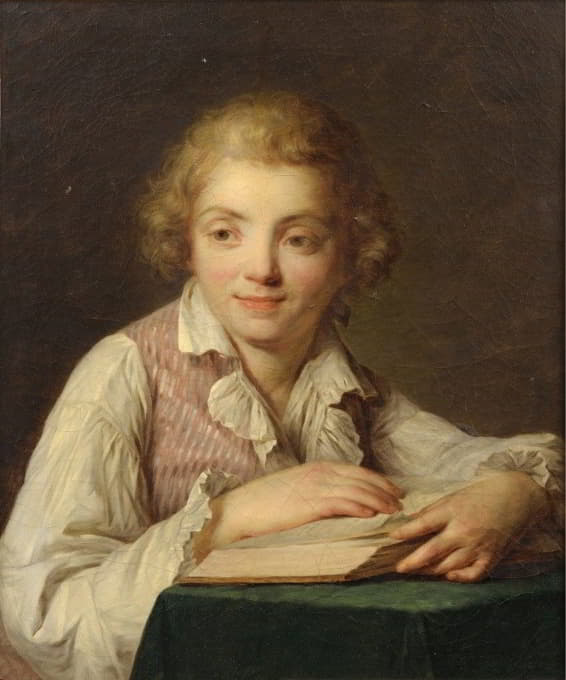 Antoine Vestier - Portrait Of Jean-René Vestier