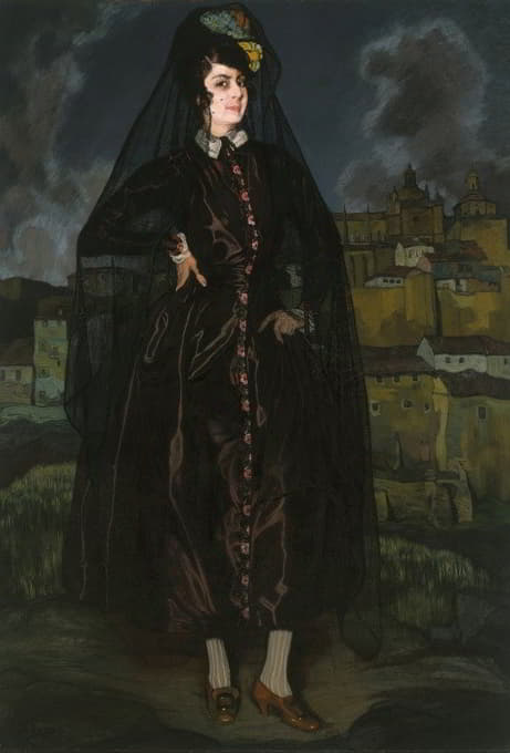安妮塔·拉米雷斯的黑色肖像