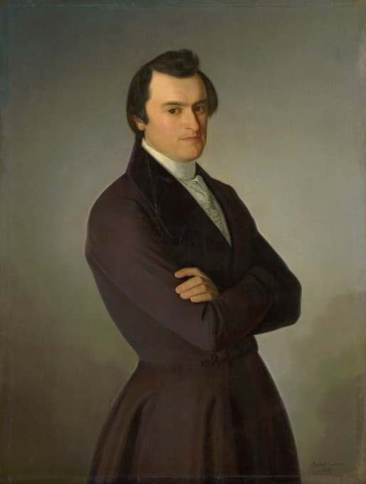 Jozef Božetech Klemens - Portrait of M. M. Hodža
