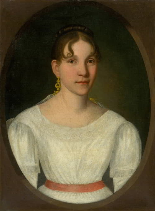 一位年轻白衣女子的肖像（兹戈莱夫人）