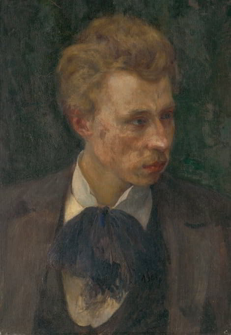 艺术家R.博姆的肖像