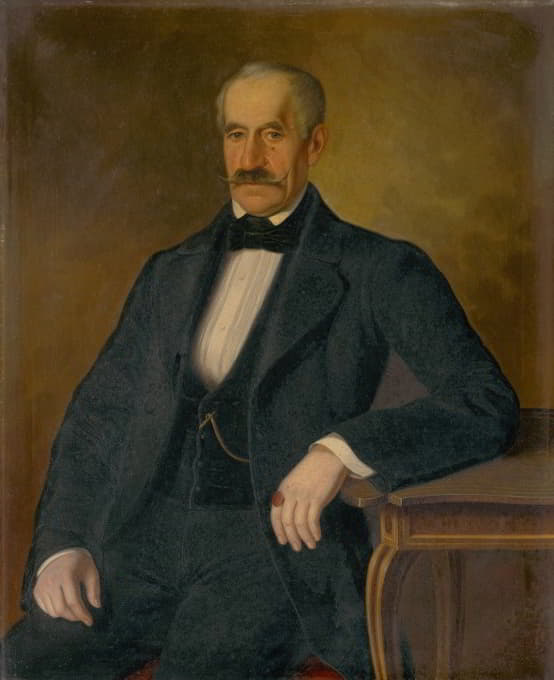 Peter Michal Bohúň - Portrait of Móric Zmeškal