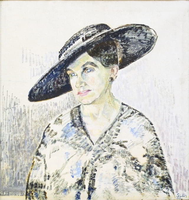 玛丽亚·席尔德克内特肖像
