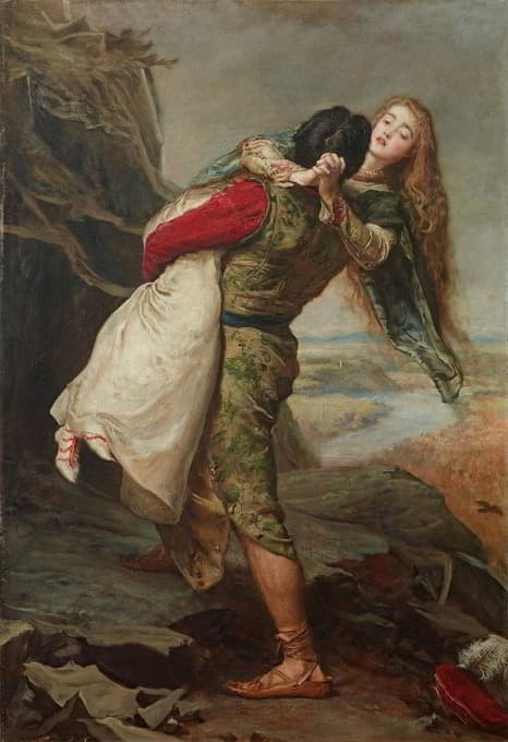 Sir John Everett Millais - The Crown of Love