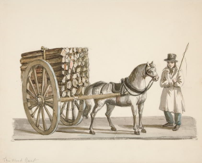 Nicolino Calyo - The Wood Cart