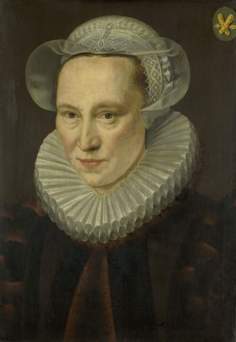 Adriaen Thomasz. Key - Portrait of Grietje Pietersdr Codde