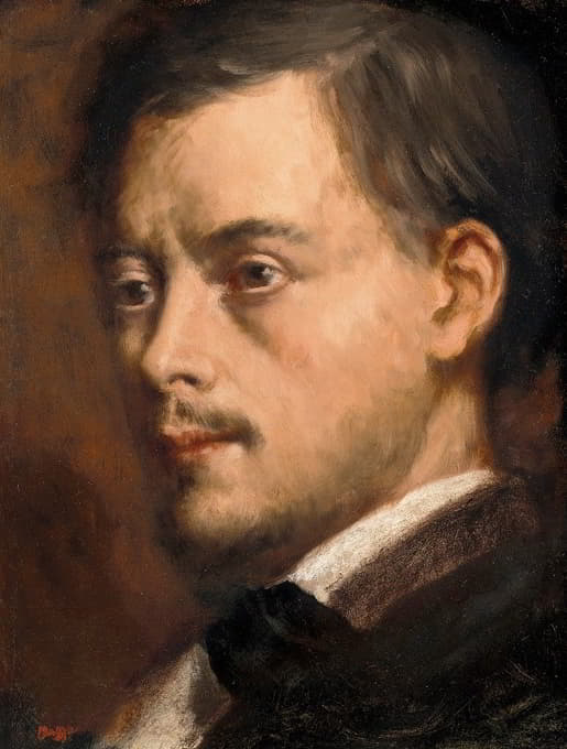 Edgar Degas - Tête d’homme