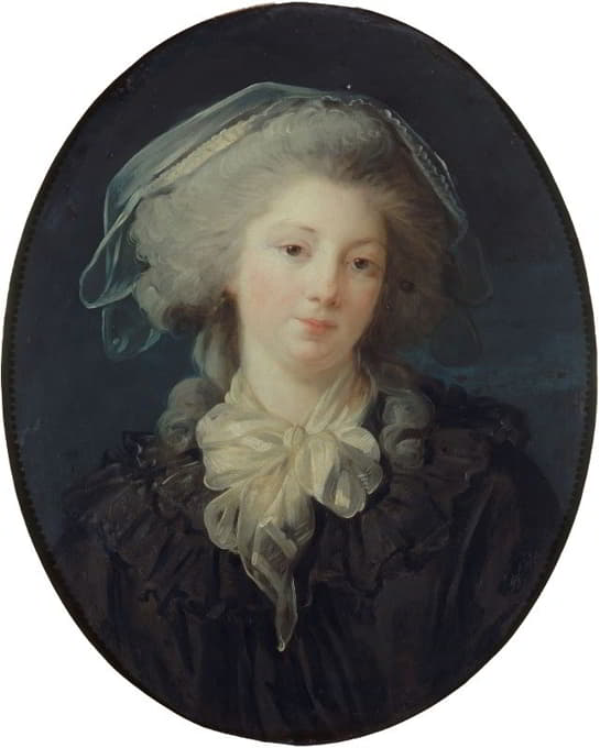 Elisabeth Louise Vigée Le Brun - Portrait présumé de Charlotte-Françoise Bergeret de Norinval