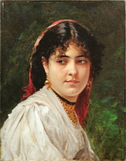意大利年轻女子的肖像