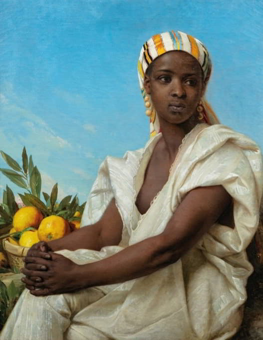 黑人妇女肖像