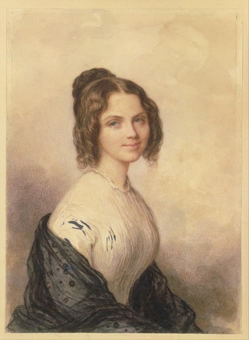 Savinien Edme Dubourjal - Anne Charlotte Lynch (Later Mrs. Vincenzo Botta)