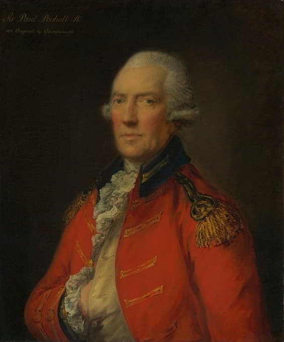 Thomas Gainsborough - Lieutenant Colonel Paul Pechell (1724–1800)
