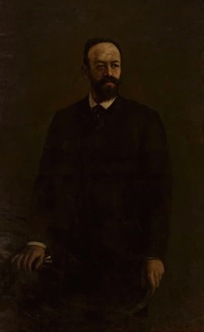 Adam Badowski - Portrait of Władysław Kronenberg (1848–1892)