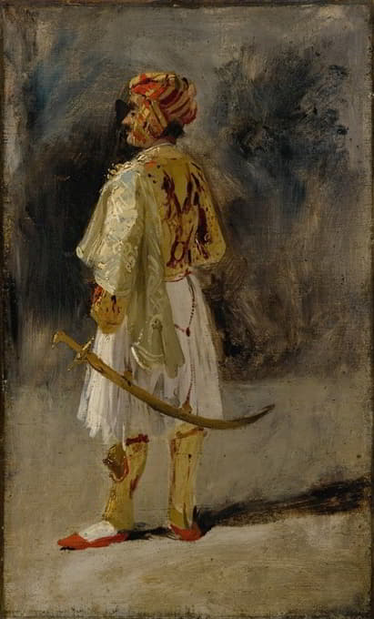 帕拉蒂诺伯爵穿着帕利卡人的服装