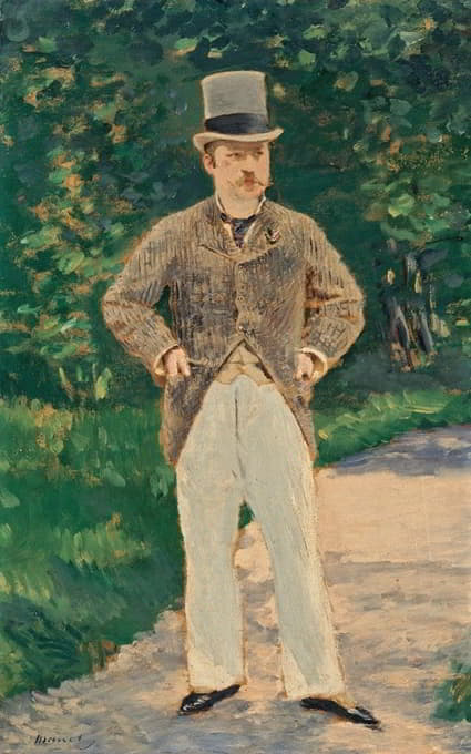 Édouard Manet - Portrait De Monsieur Brun
