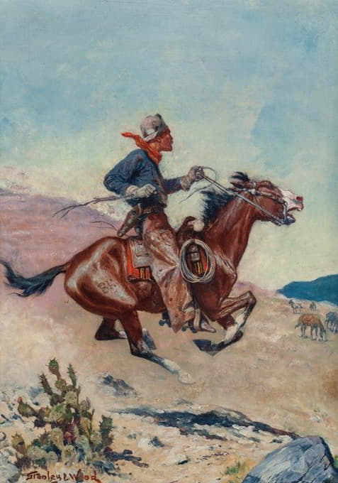 Stanley L. Wood - Pony Express Rider