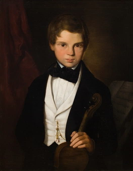 Hermann Anschutz - Portrait of Mieczysław Ostoja-Starzewski (1830–1906)