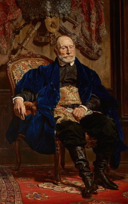 Jan Matejko - Portrait of Piotr Moszyński