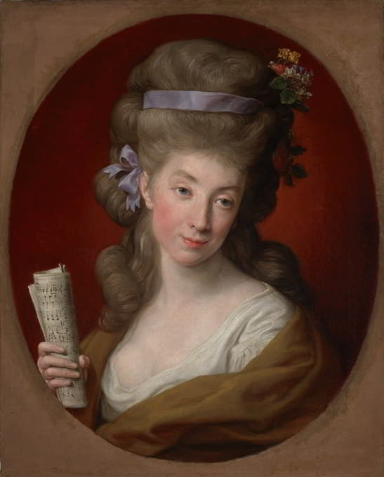 伊格纳西·波托基（Ignacy Potocki）的妻子伊莎贝拉·内埃·卢波米尔斯卡的肖像（1755-1783）
