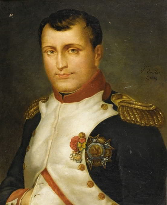 V. Varillaz - Portrait Of Napoleon