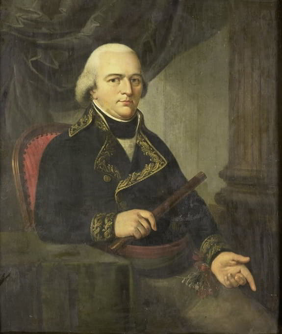 荷兰东印度群岛总督彼得·杰拉尔德·范·奥弗斯特伦的画像