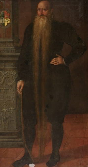 皮特·迪尔克兹的肖像，名叫长胡子，是Edam孤儿院的理事会成员