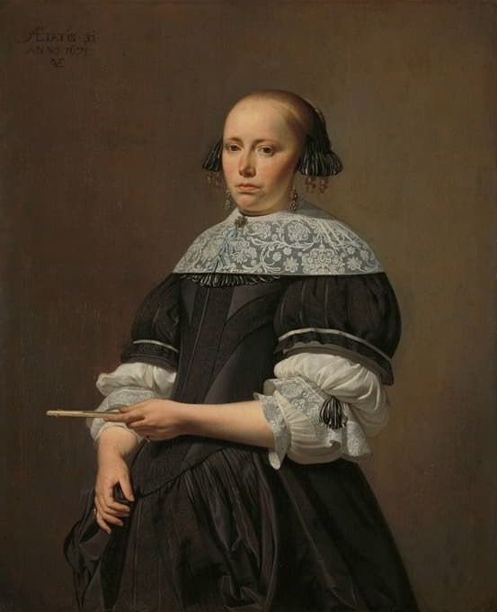 伊莉莎白·范·凯塞尔（1640-1717），威廉·雅各布斯·贝尔的妻子，