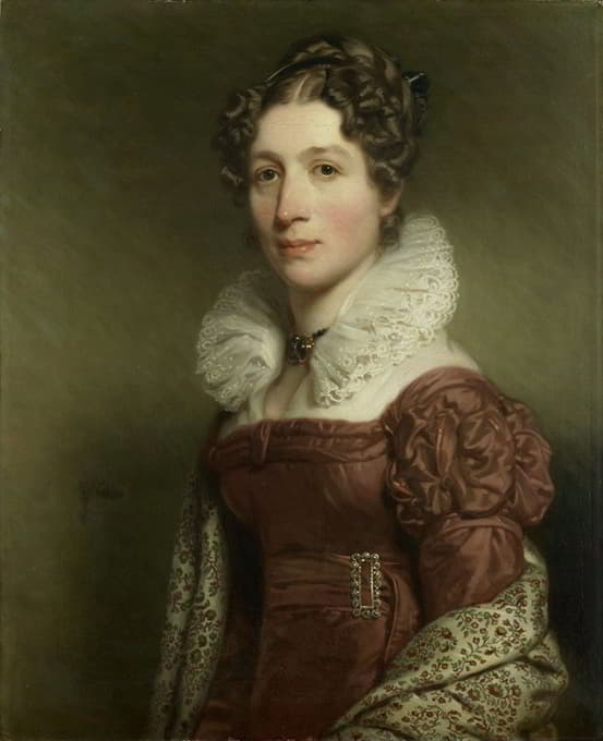 Charles Howard Hodges - Jacoba Vetter (1796-1830), Wife of Pieter Meijer Warnars, Amsterdam Bookseller