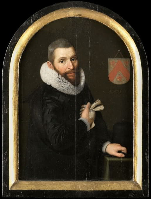 Cornelis Engelsz. - Portrait of Johan Gerritsz van Schoterbosch (c. 1564-1654)