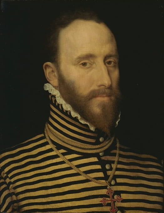 Frans Pourbus The Elder - Portrait of a Knight of the Order of Calatrava, probably of the Sorias or Soreau Lineage (Sorel)