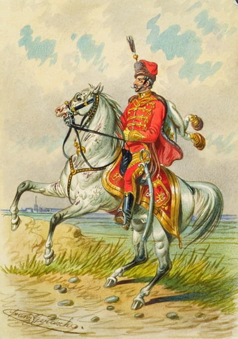 Franz Gerasch - Soldat zu Pferd 11