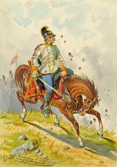 Franz Gerasch - Soldat zu Pferd 6