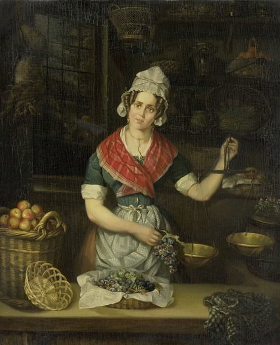 Henriëtta Christina Temminck - Fruit Seller