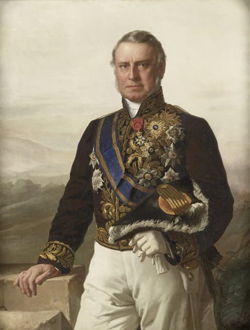 查尔斯·费迪南德·帕胡德（1803-73）。总督（1855-1851年）