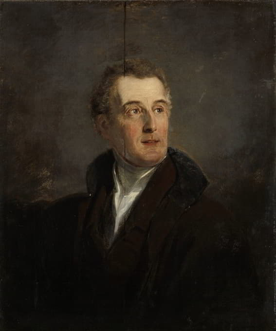 Jan Willem Pieneman - Portrait Study of Arthur Wellesley, Duke of Wellington