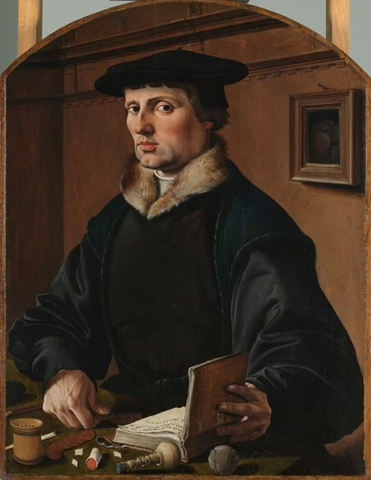 一个人的肖像，可能是Pieter Gerritsz Bicker