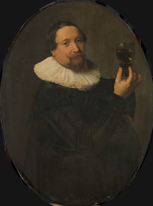 Nicolaes Eliasz. Pickenoy - Portrait of Maerten Rey (1595-1632)