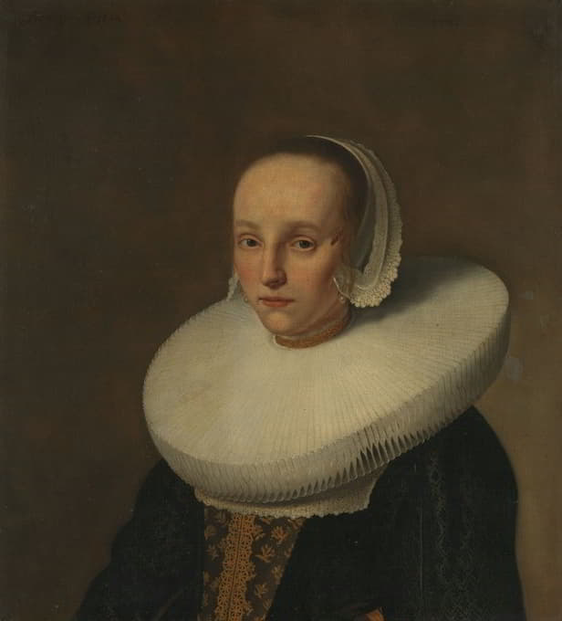 Paulus Hennekyn - Portrait of Anna van der Does (1609-1650)