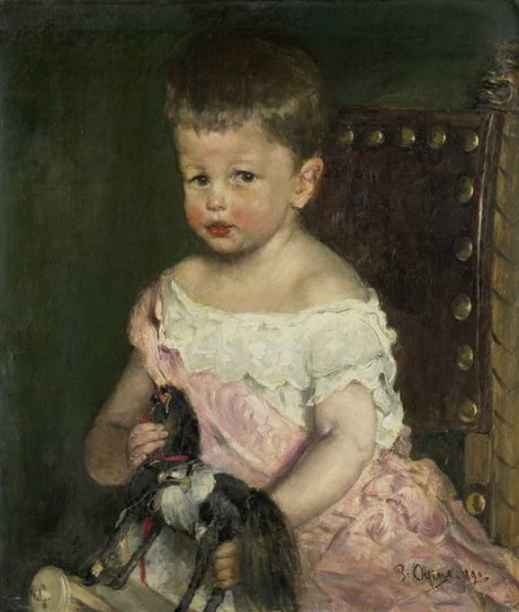 Pieter Oyens - Hendrik Waller (1887-1951) op driejarige leeftijd
