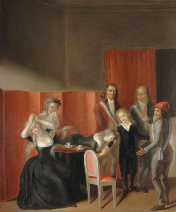 Jean-Jacques Hauer - Louis XVII séparé de sa mère, le 3 juillet 1793