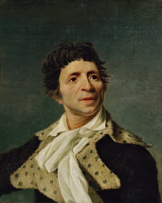 Joseph Boze - Portrait de Jean-Paul Marat (1743-1793), homme politique